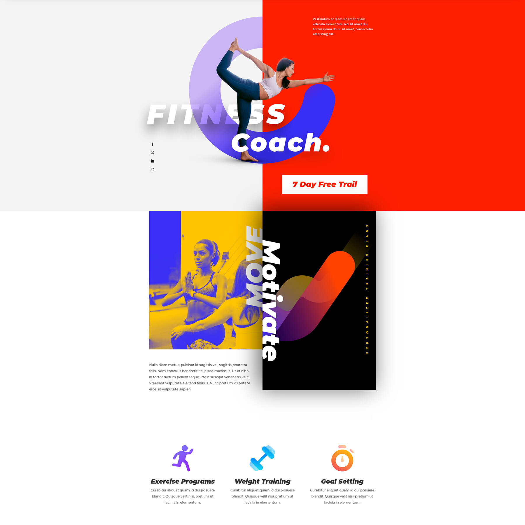 Chasi Website Builder Agency Templates Fitness Coach